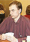 Piotr Lutostański na turnieju brydżowym
