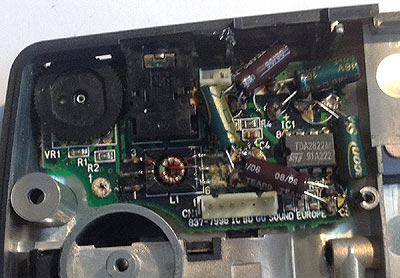 Wymienione kondensatory dźwięku