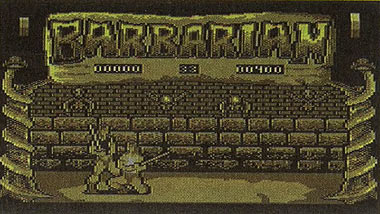 Barbarian na Atari 800XL
