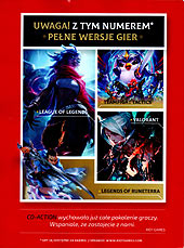 CD-Action nr 312 - tylnia okładka CD-Action nr 312 - tylnia okładka