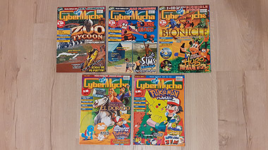 Magazyny CyberMycha z lat 2000-2002