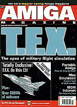 CU Amiga Magazine nr 10/1997 z grą TFX na Cover CD