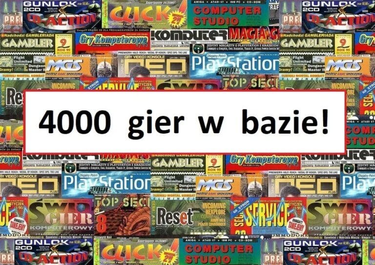 4000 gier w bazie Zapachu Papieru!