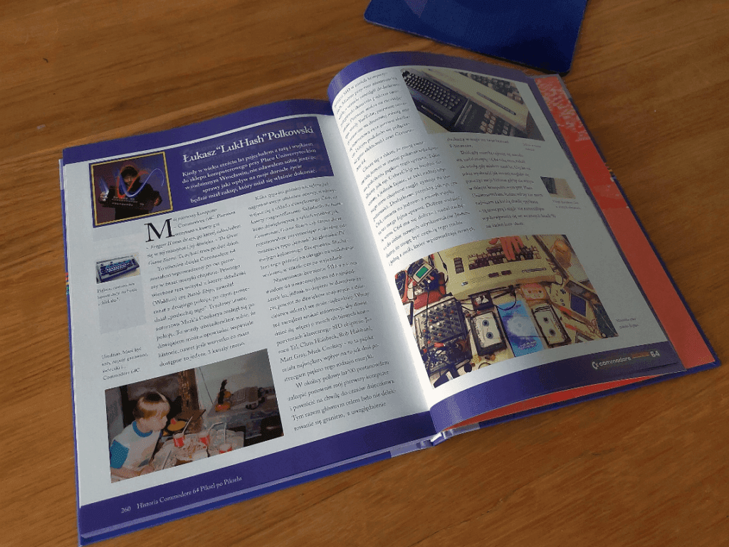 Historia Commodore 64. Piksel po pikselu - przykład stron pamiętników