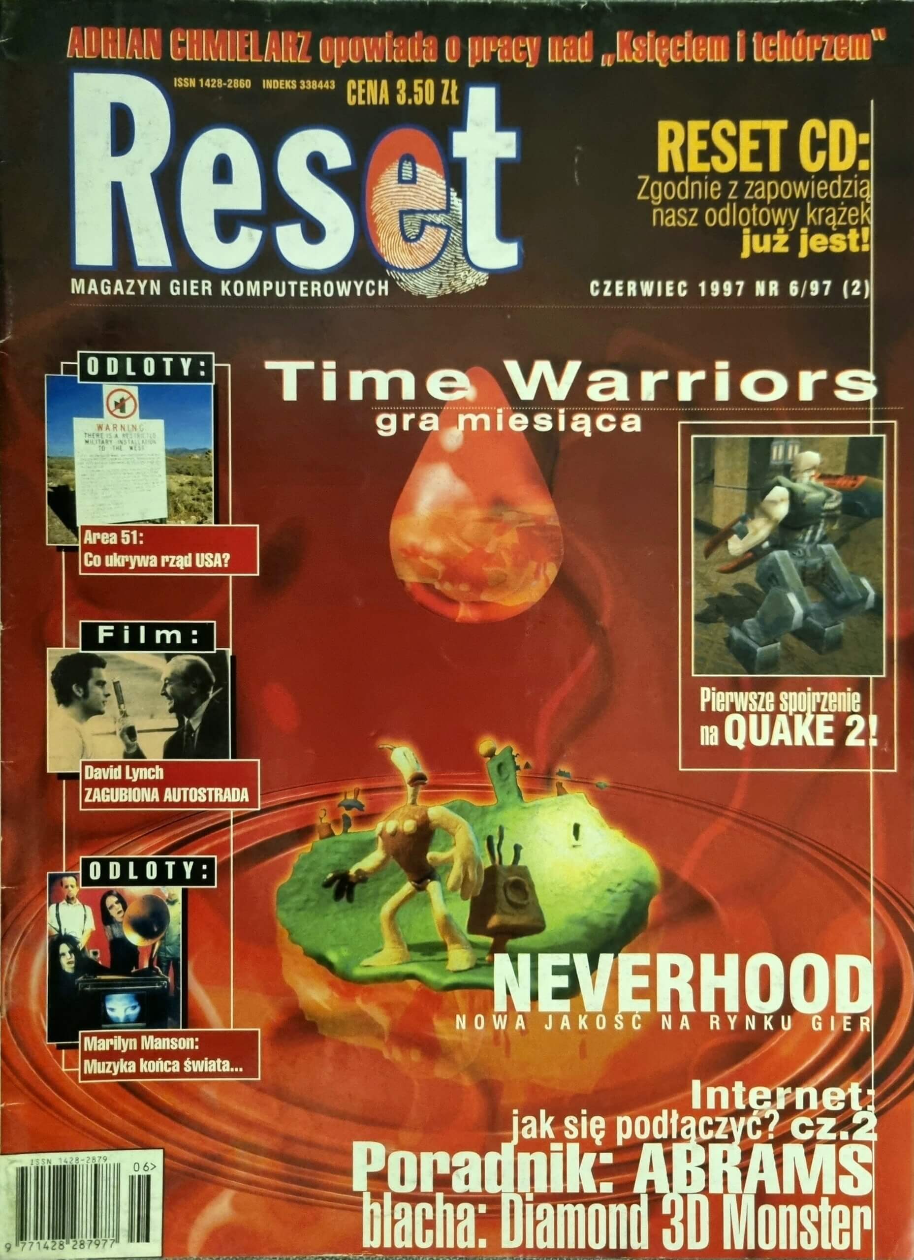 Reset 6/1997 (2) okładka przód